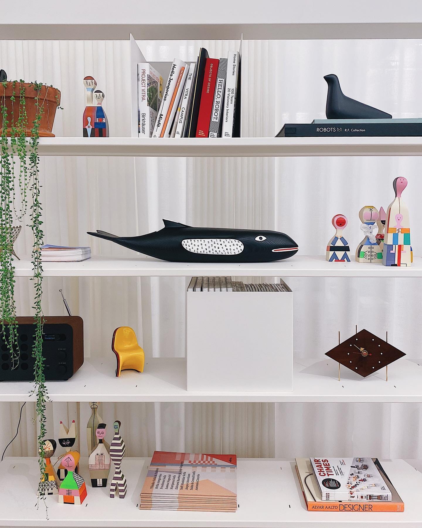 Miniatures Panton Chairs (Set of 5) Art Vitra 