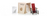 Miniatures Rood Blauwe Stoel Art Vitra 