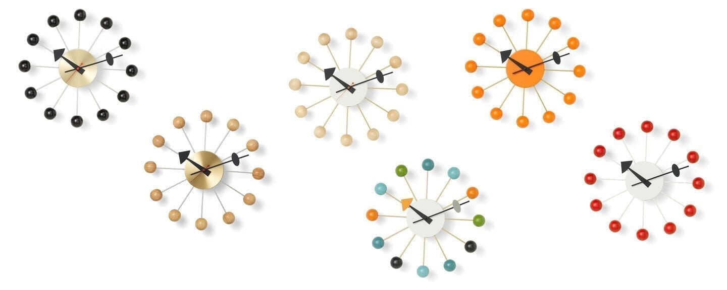 Nelson Ball Clock - Cherry clock Vitra 