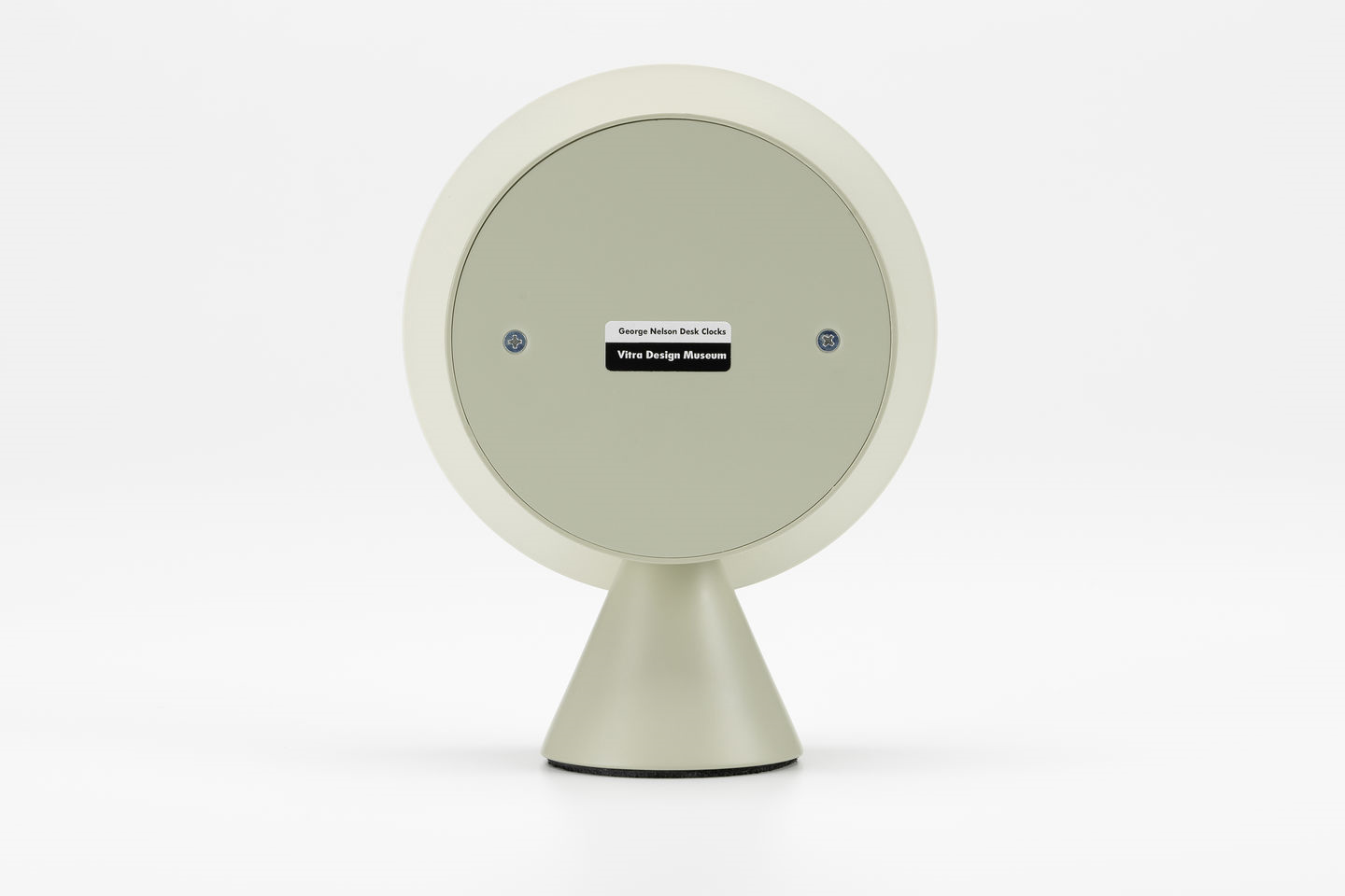 Nelson Cone Base Clock Clocks Vitra 