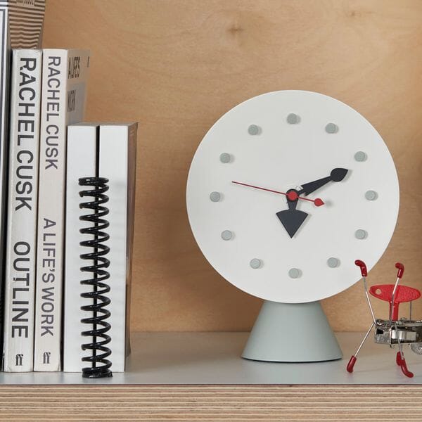 Nelson Cone Base Clock Clocks Vitra 