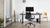 Nelson Sunburst Clock Black/Brass Clocks Vitra 