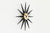 Nelson Sunburst Clock Black/Brass Clocks Vitra 