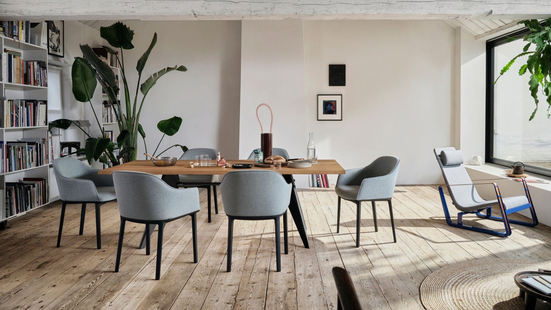 Prouve Em Table Wood Dining Tables Vitra 