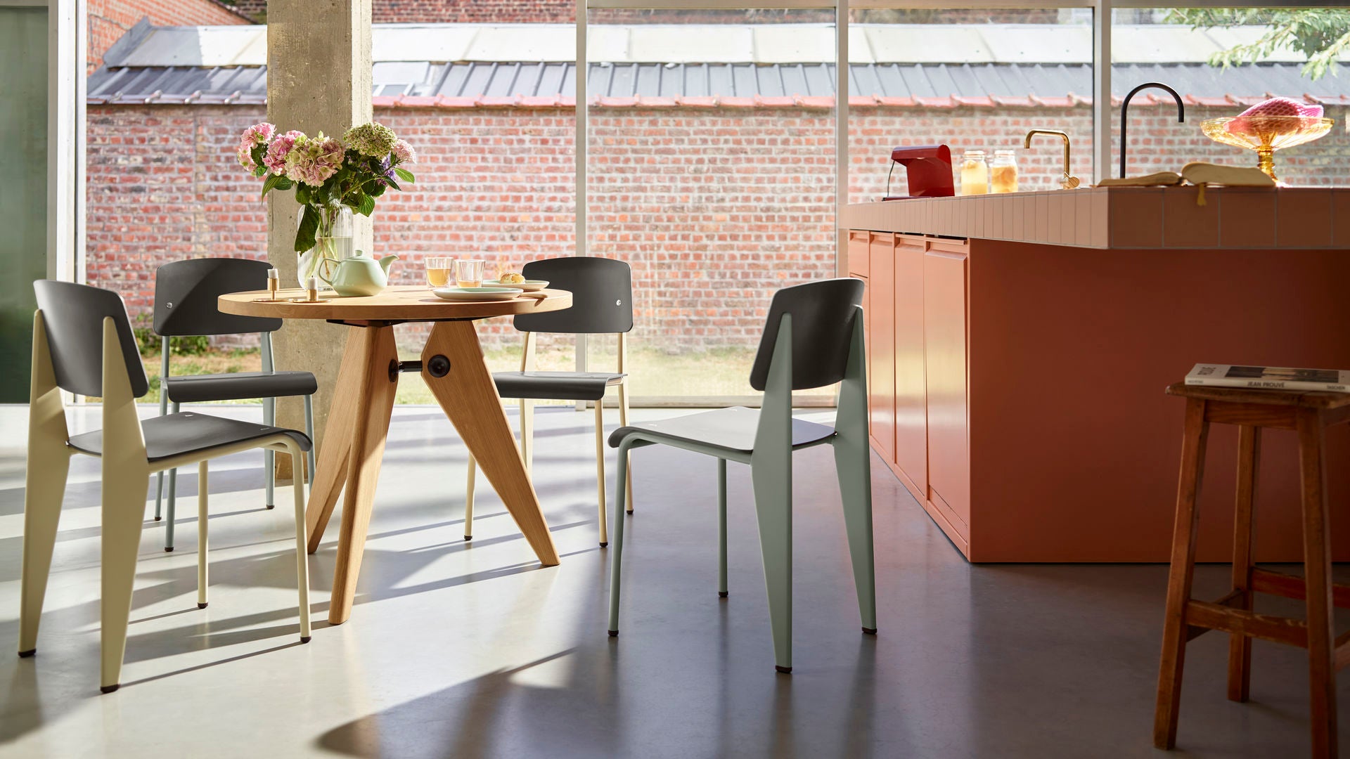 Prouve Standard SP Chair Side/Dining Vitra 
