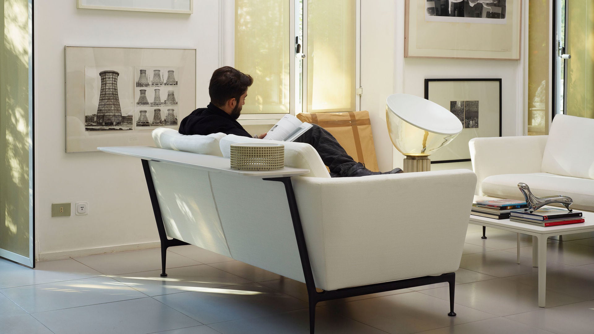 Suita Two-Seater Sofa With Classic Back Cushions