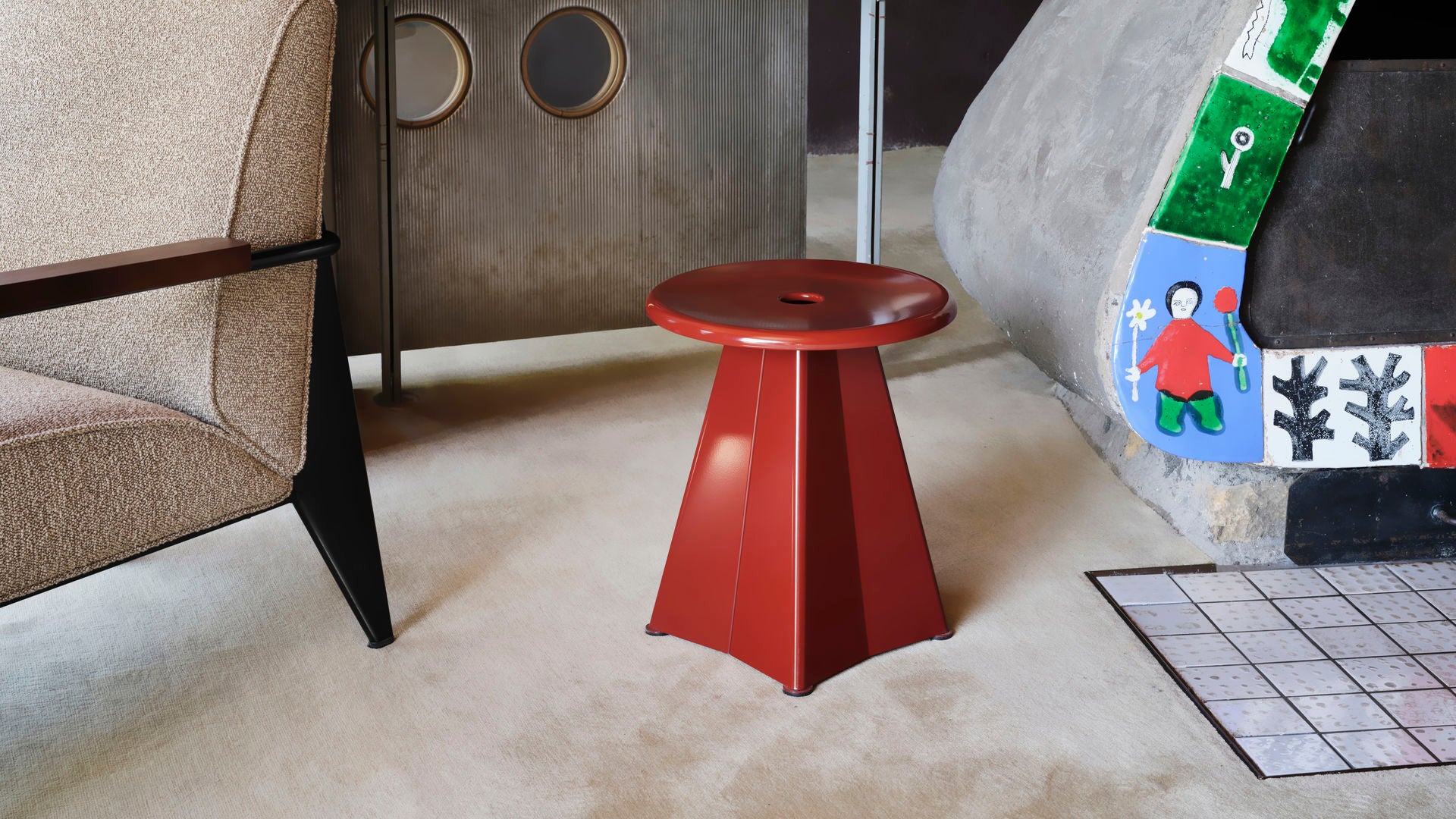 Tabouret Métallique