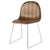 3D Dining Chair - Sledge Base Dining Chair Gubi American Walnut 