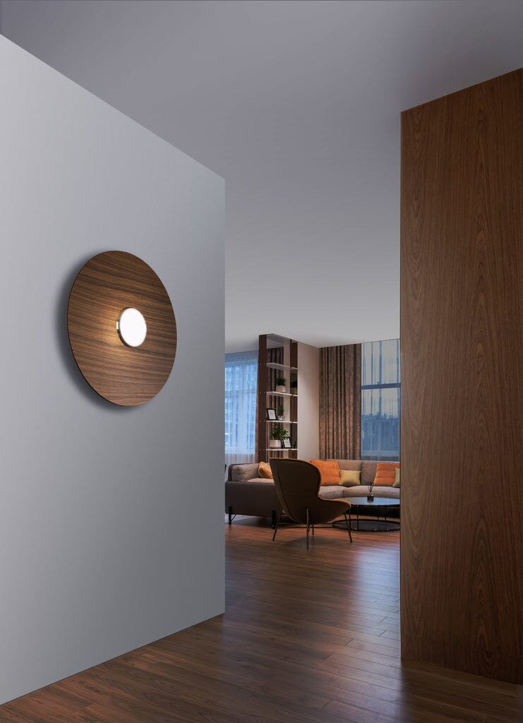 Sky Dome Flush Wood Ceiling/Wall Lamp wall / ceiling lamps Pablo 