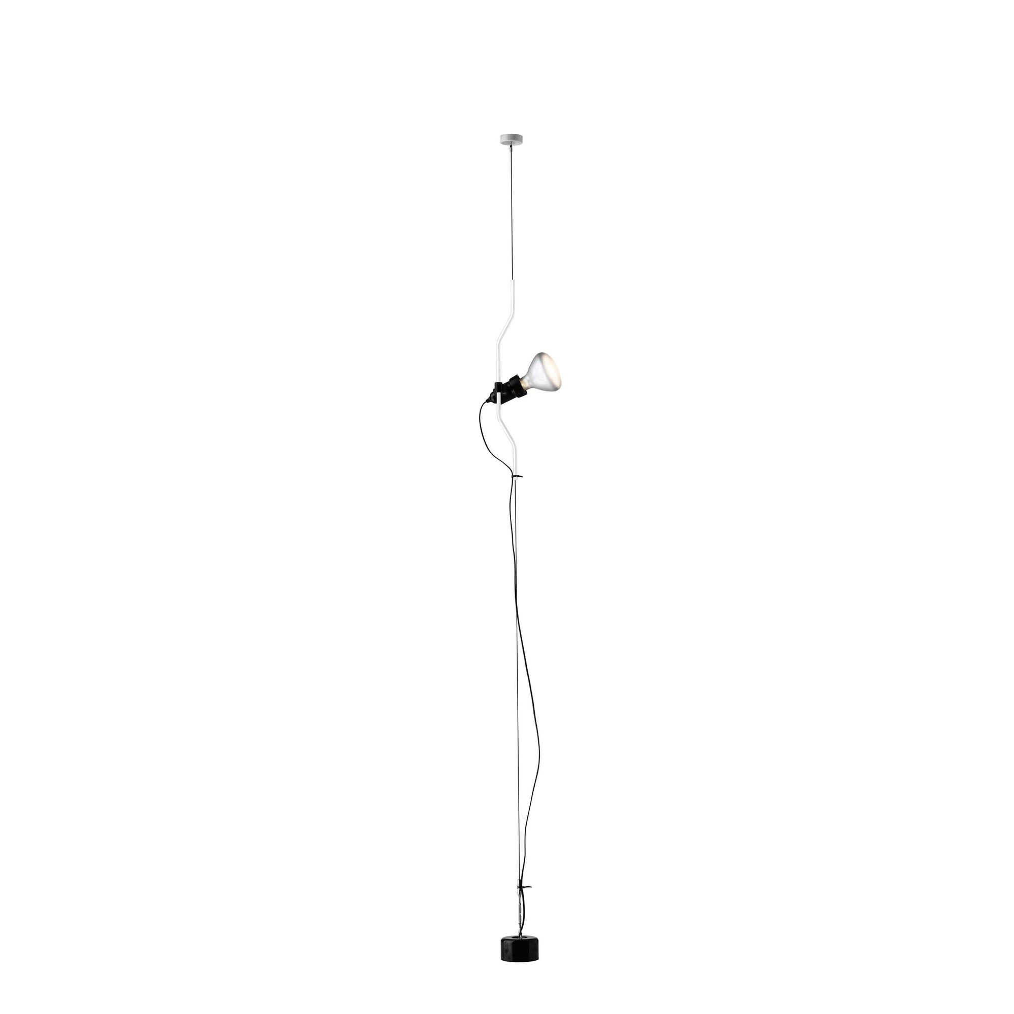 Parentesi Pendant Ceiling Lamp pendant Lamps Flos White 
