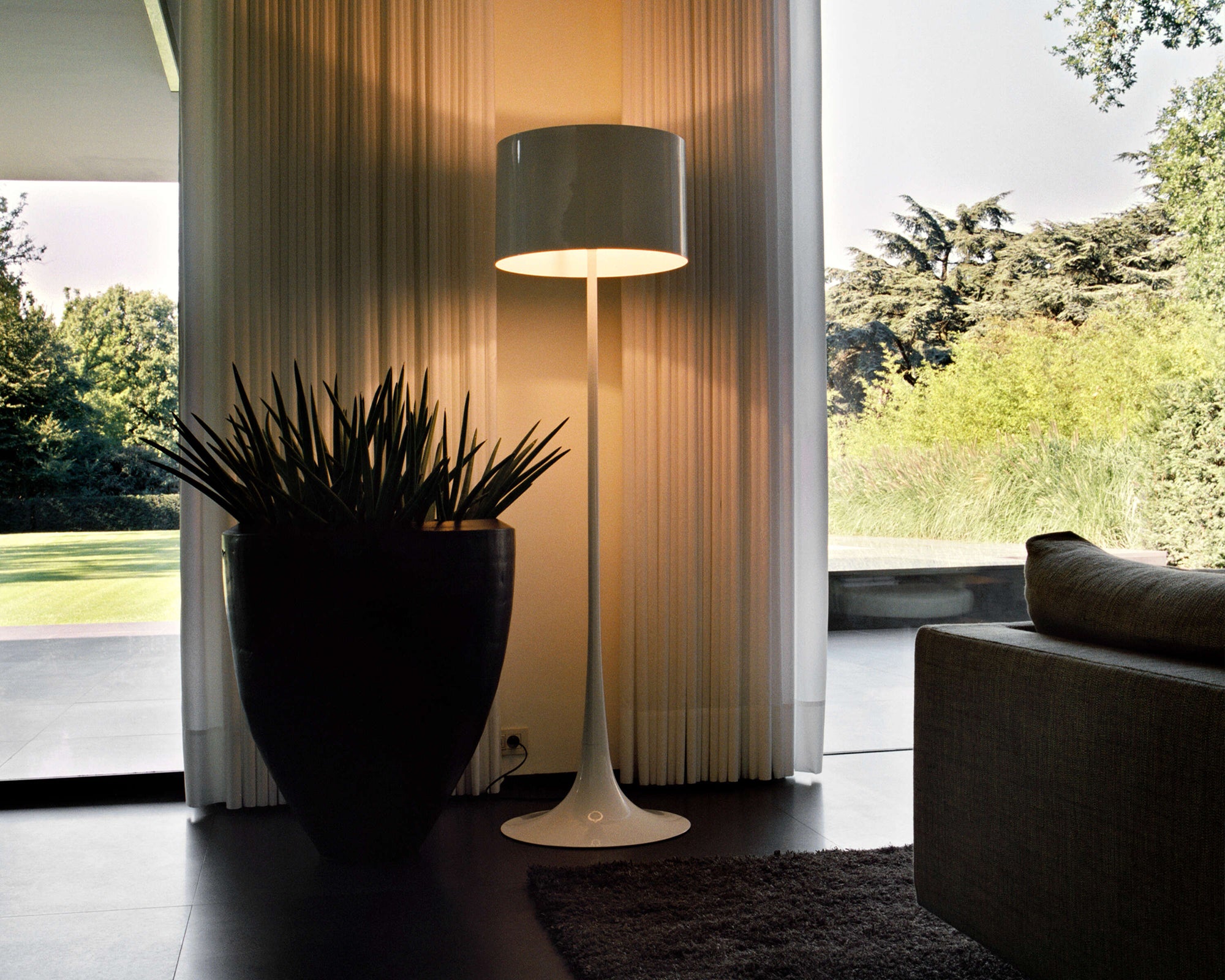 Spun Floor Lamp