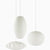Nelson Triple Bubble Lamp Fixture suspension lamps herman miller 