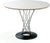 Noguchi Cyclone Dining Table Dining Tables Knoll White Laminate 42" diameter 