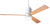 Cirrus DC Ceiling Fan Ceiling Fans Modern Fan Co Gloss White Maple Wall Control With 17w LED