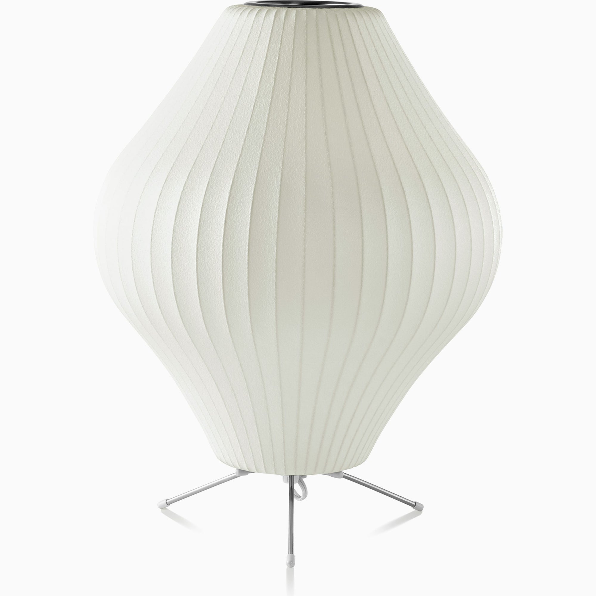 Nelson Pear Tripod Lamp Floor Lamps herman miller Small 