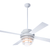 Stella Ceiling Fan Ceiling Fans Modern Fan Co White/Gloss White 002 Fan and Light - 3 wires 