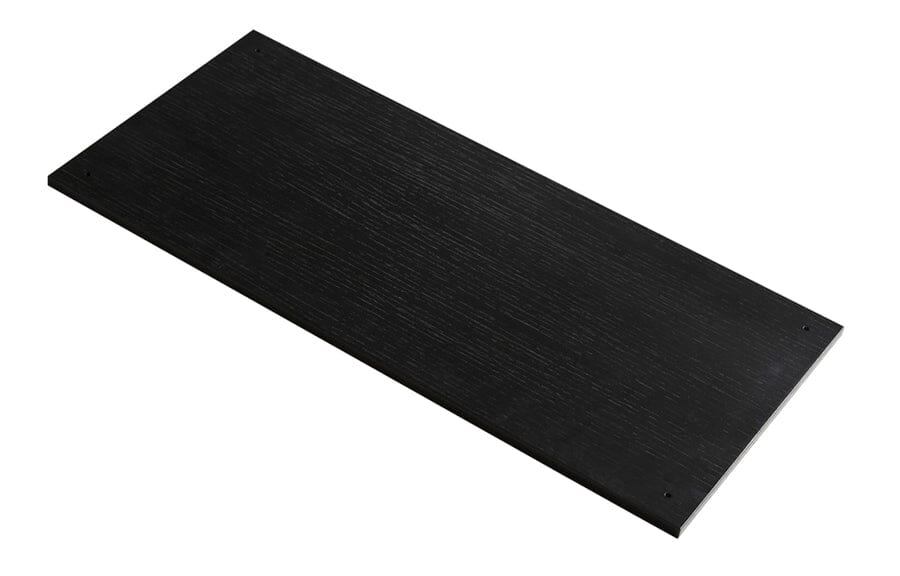 Elevate Shelf C Accessories Woud 2 Pieces Black Painted Oak 