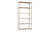 Elevate Shelving System Modular Accessories Woud Configuration 5 White Pigmented Oak 
