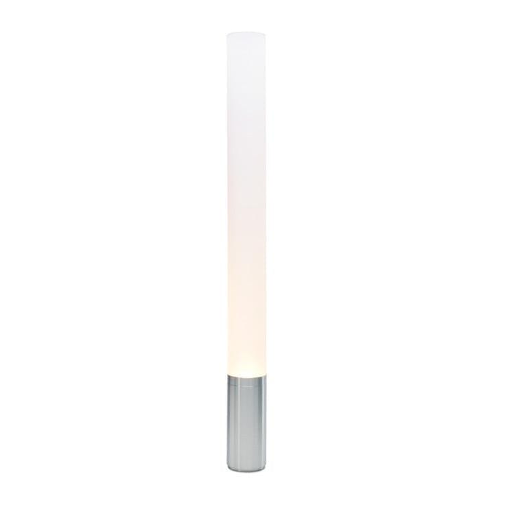 Elise Floor Lamp Floor Lamps Pablo 48" Frosted white shade / Silver base 