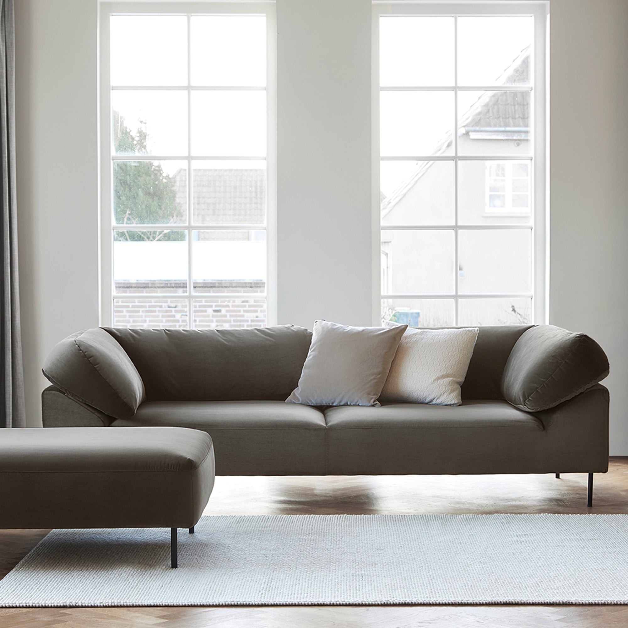 Collar 3 Seater Sofa Sofas Woud 