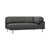 Collar Open End Sofa