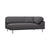 Collar Open End Sofa