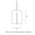 Gap Pendant Light hanging lamps Woud 
