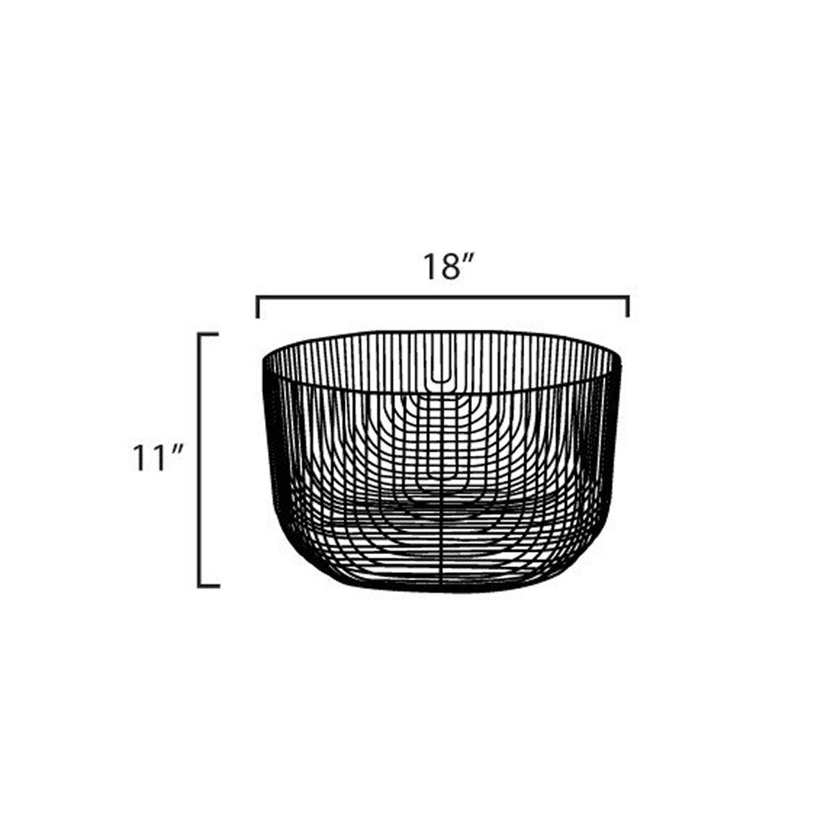 18" Bend Basket Outdoors Bend Goods 