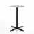 Emeco 2 Inch X Base Counter Table - Round bar seating Emeco 24" / 60cm Black Powder Coated Hand Brushed Aluminum