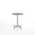 20-06 Round Cafe Table bar height tables Emeco 24” Gray Laminate Plywood 