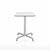 20-06 Rectangular 24x30" Cafe Table Coffee Tables Emeco White HPL 