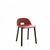 Alfi Low-Back Chair Side/Dining Emeco Red Dark Ash 