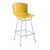 Bertoia Molded Shell Stool Stools Knoll Counter Height Yellow Polished Chrome