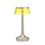 Bon Jour Unplugged Table Lamp Table Lamps Flos Matt Chrome Yallow 
