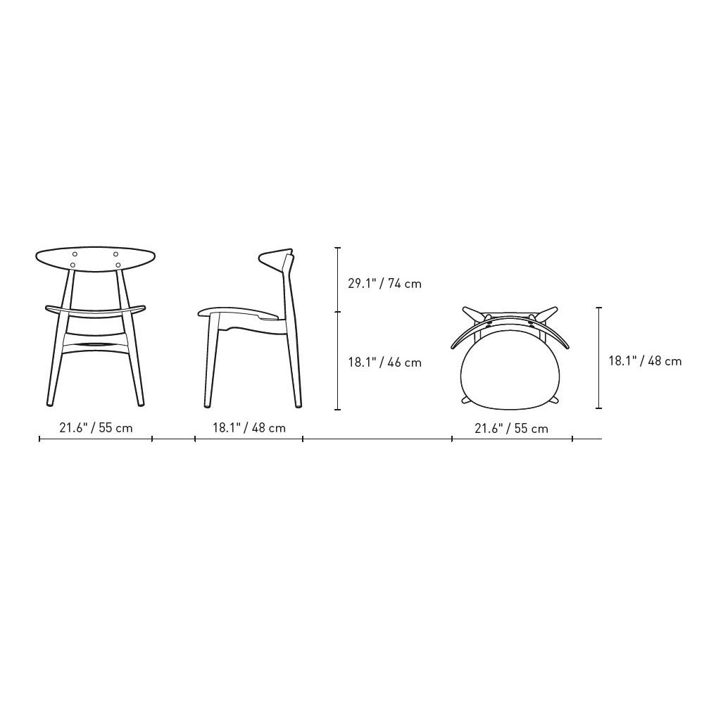 CH33p Dining Chair Side/Dining Carl Hansen 