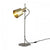 Chester Table Light Table Lamp Original BTC Satin Brass Black Braided Cable 