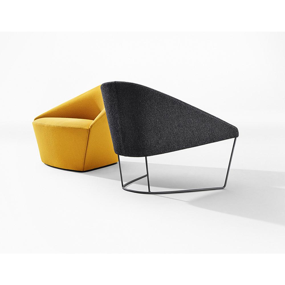 Colina Sled Base Lounge Chair lounge chair Arper 