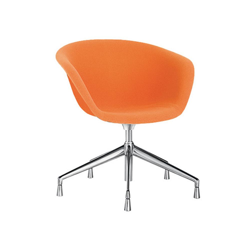 Duna 02 Five Star Base Chair With Full Upholstery Chairs Arper 