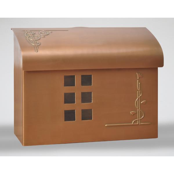 E7 Arts & Crafts Mailboxes Mailboxes Ecco Copper 