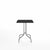 Emeco 1 Inch Cafe Table - Square Top Coffee table Emeco Table Top 24" Brushed Aluminum Black HPL