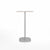Emeco 2 Inch Flat Base Bar Height Table - Square Top Coffee table Emeco Table Top 24" Brushed Aluminum White Laminate Plywood