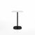 Emeco 2 Inch Flat Base Counter Height Table - Square Top Coffee table Emeco Table Top 24" Black Powder Coated Aluminum White HPL