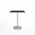 Emeco 2 Inch Flat Base Counter Height Table - Square Top Coffee table Emeco Table Top 30" Brushed Aluminum Black HPL