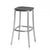 Emeco 1 Inch Bar Stool Stools Emeco HAND BRUSHED ALUMINUM DARK GREY 