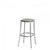 Emeco 1 Inch Bar Stool Stools Emeco HAND BRUSHED ALUMINUM LIGHT GREY 