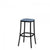 Emeco 1 Inch Bar Stool Stools Emeco DARK POWDER COATED ALUMINUM BLUE 