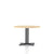 Everywhere Round Table Dining Tables herman miller 42-inch Diameter - Add $51.00 Clear on Ash Black Umber