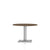 Everywhere Round Table Dining Tables herman miller 42-inch Diameter - Add $51.00 Walnut on Ash Metallic Silver