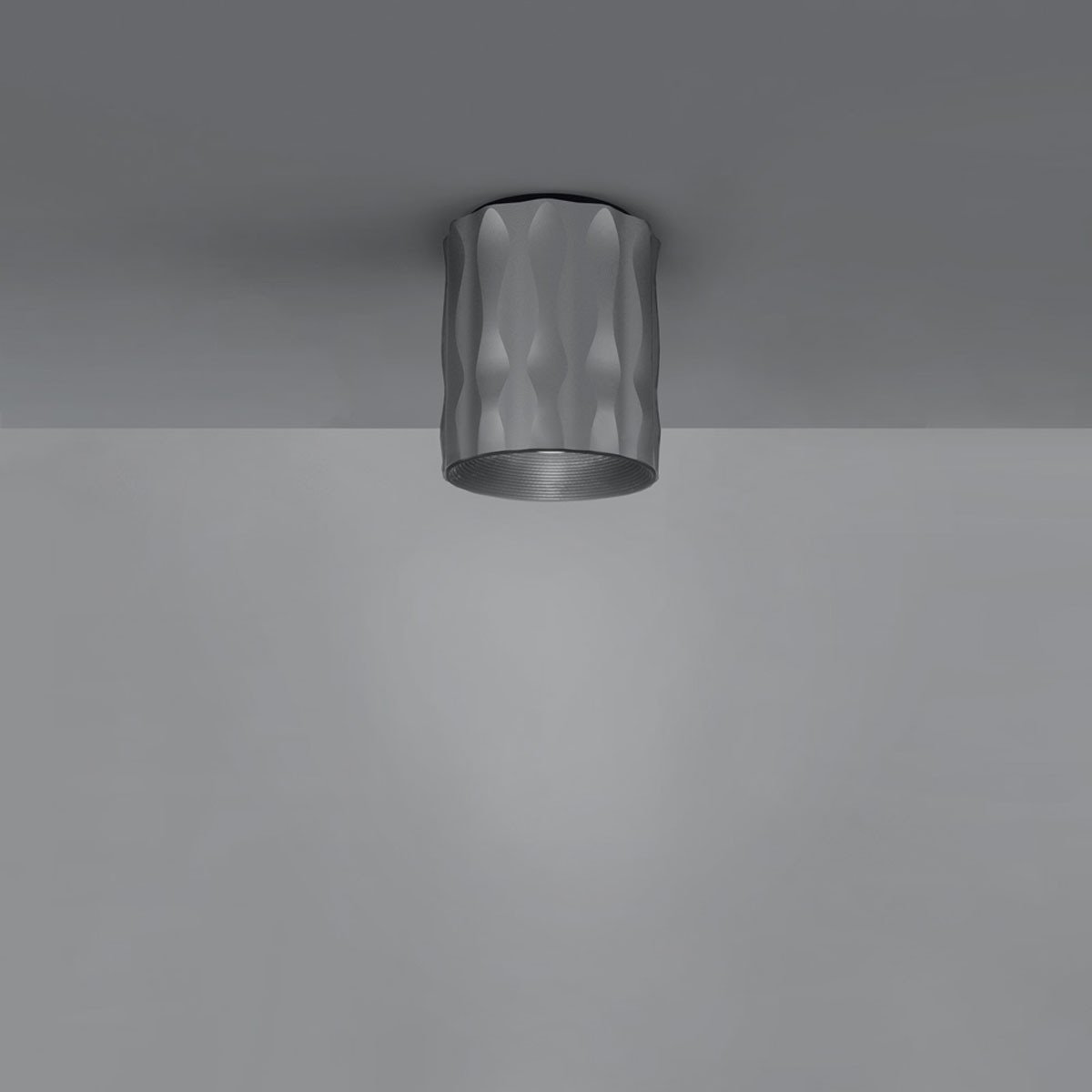 Fiamma LED Ceiling Light ceiling lights Artemide Fiamma 15 Anodized Grey 