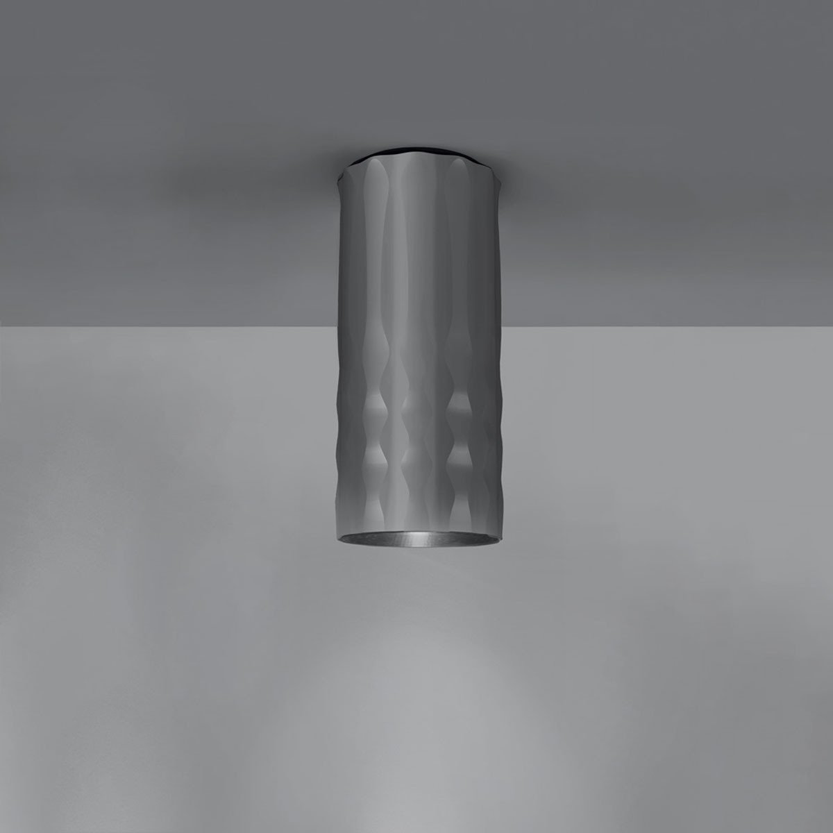 Fiamma LED Ceiling Light ceiling lights Artemide Fiamma 30 Anodized Grey 